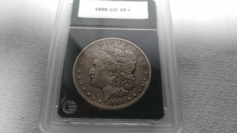 1890 MORGAN SILVER DOLLAR (VF)