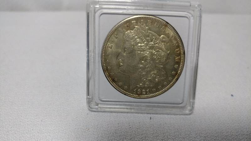 1921-S MORGAN SILVER DOLLAR