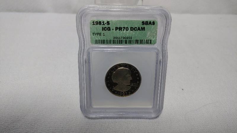 1981-S SUSAN B ANTHONY DOLLAR ( 70 DCAMEO)