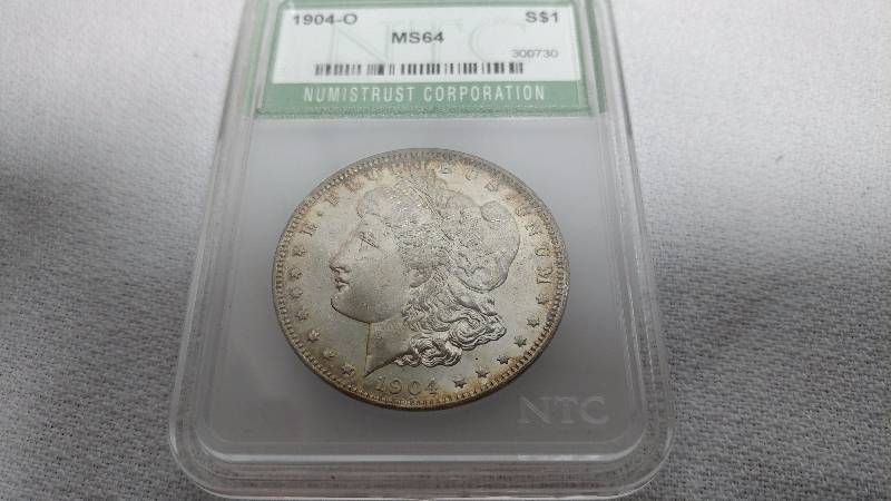 1904-O MORGAN SILVER DOLLAR