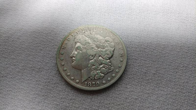 1879-S MORGAN SILVER DOLLAR