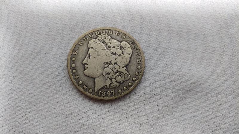 1897-O MORGAN SILVER DOLLAR