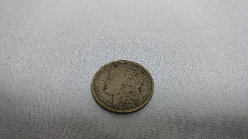 1889-O MORGAN SILVER DOLLAR