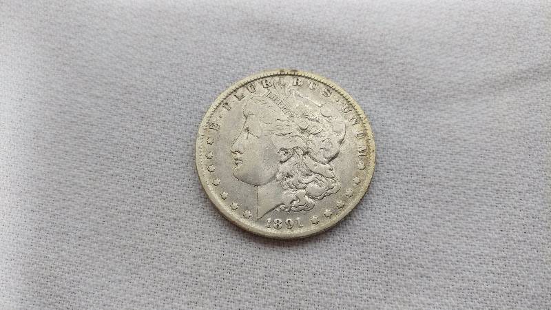 1891-O MORGAN SILVER DOLLAR
