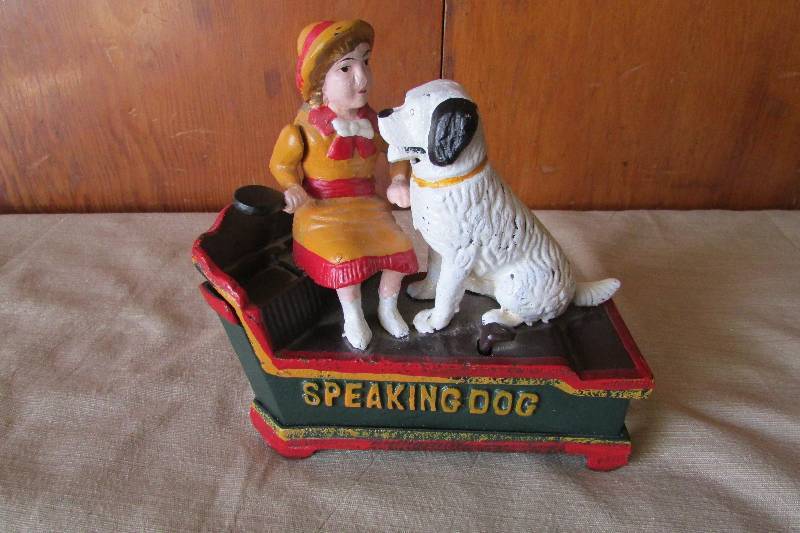 Vintage Cast Iron Bank