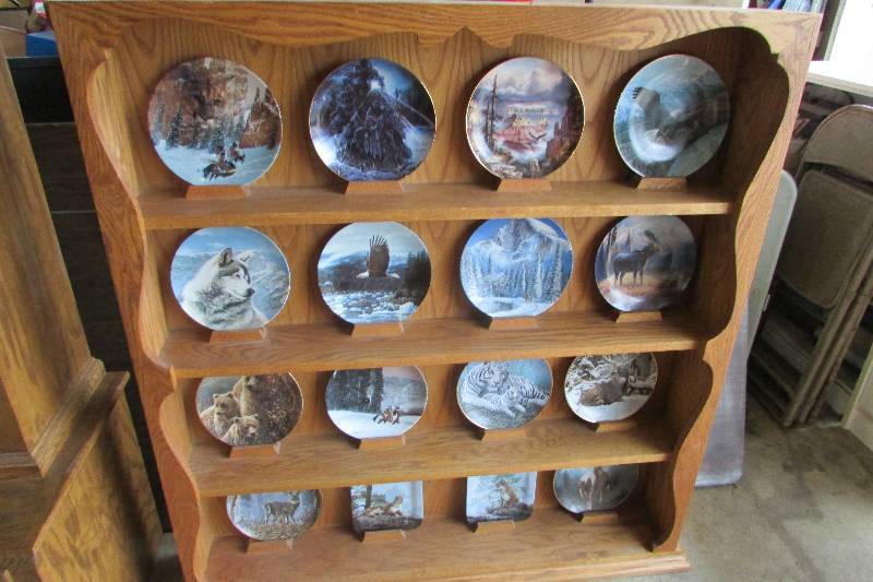 Display Shelf wall contents
