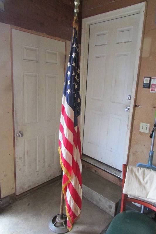 Vintage Flag Stand