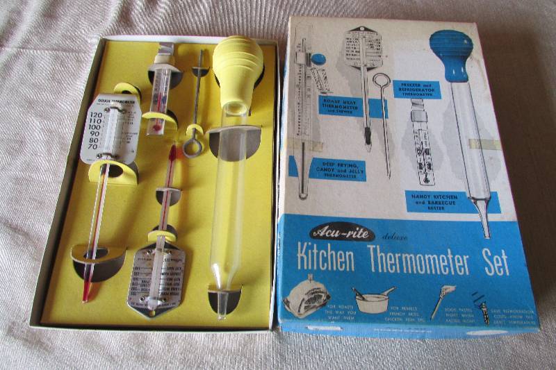 Vintage Thermometer Set