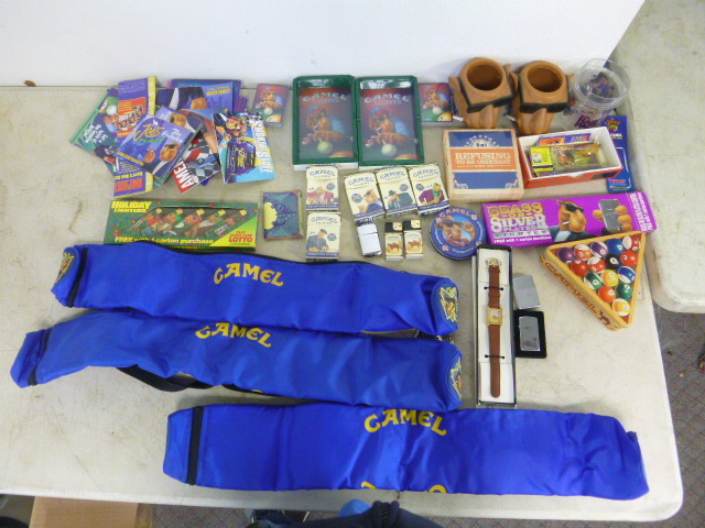 lot 69 image: Smokin Joe Camel Items