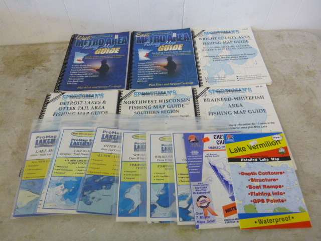 lot 128 image: Miscellaneous Lake Map Books