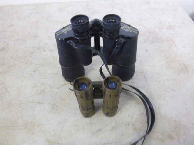 lot 130 image: 2 Tasco Binoculars