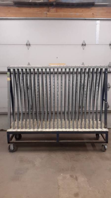 Glass cart