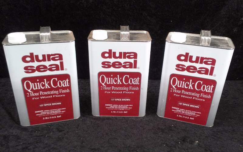 lot 15 image: Lot - 3 Cans DuraSeal, Full