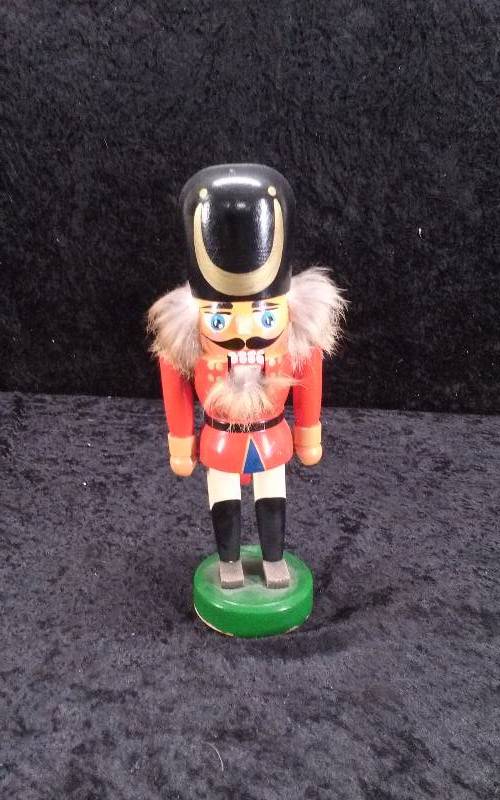 lot 27 image: Wooden Nutcracker Made in GDR (German Democratic Republic)