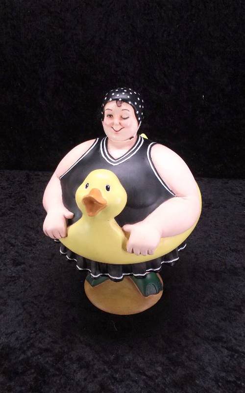 lot 28 image: Department 56 Flip Top Candy Dish