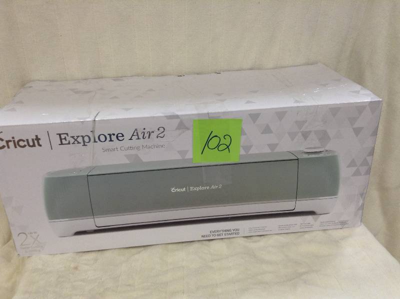 lot 102 image: Cricut Explore Air2 never used