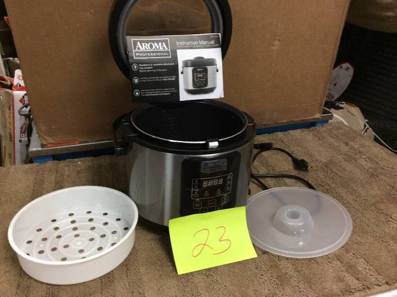 lot 23 image: Aroma Rice Coooker