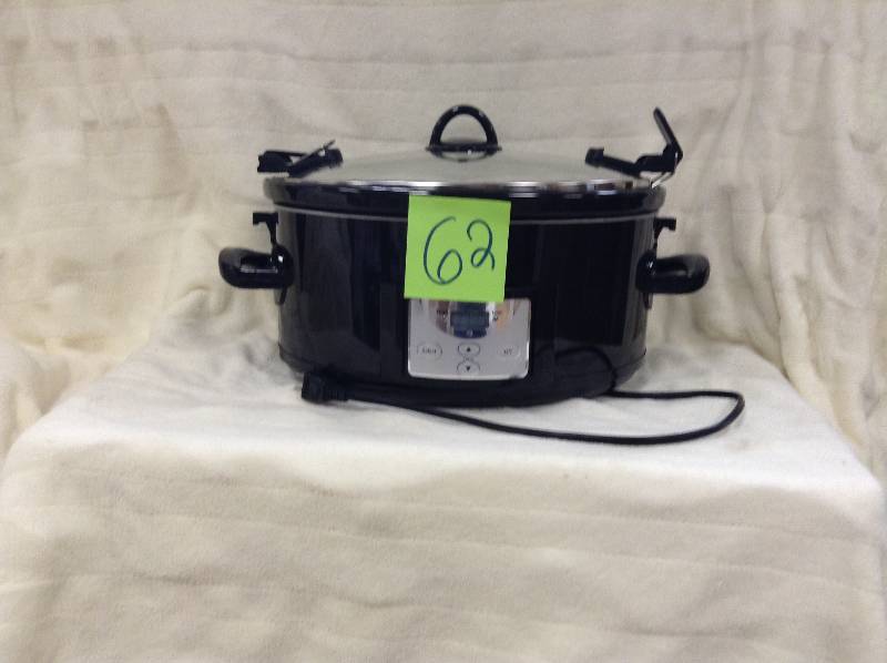 lot 62 image: Crock Pot Programmable Cook and Carry open box