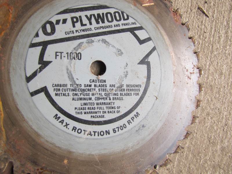 13 Various Saw Blades