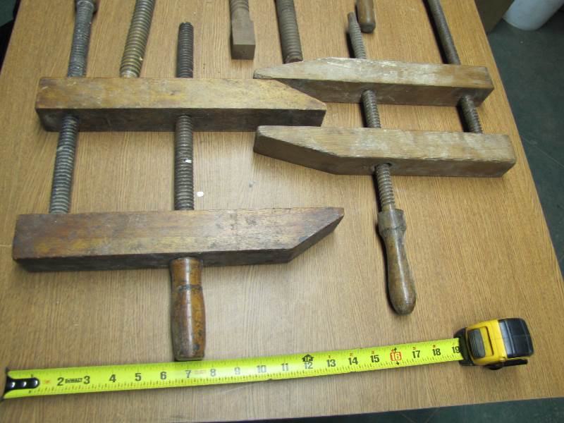 4 Wood Clamps