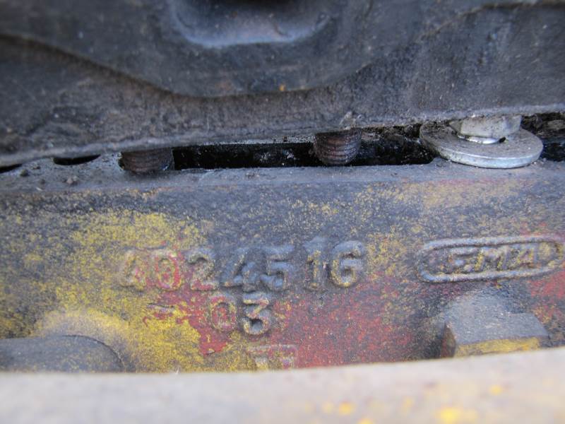Old Allis Chalmers Engine  4900