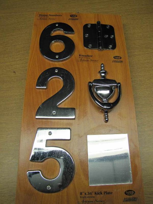 House Numbers 505 - Knocker - Hinge X 2