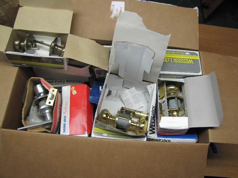 Box of Door Knobs