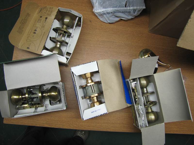 Box of Doorknobs  Handles