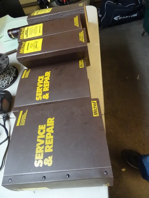 Mitchell service repair manuals. Vo...