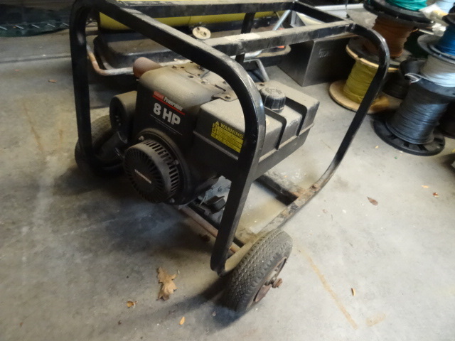 Coleman powermate 8 HP generator. O...