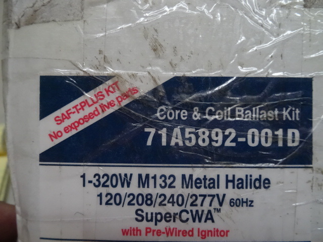 Core and coil ballast kit. 71A5892-...