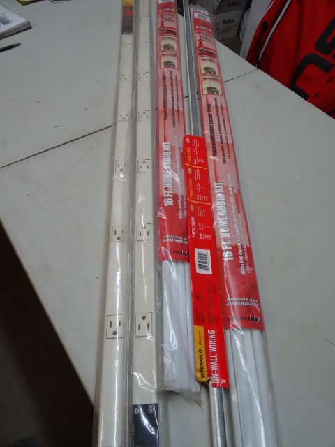 Plug mold hard wired multiple outle...