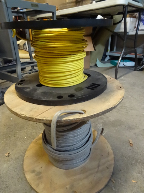 2 rolls of wire. 12-2 wg sun resist...