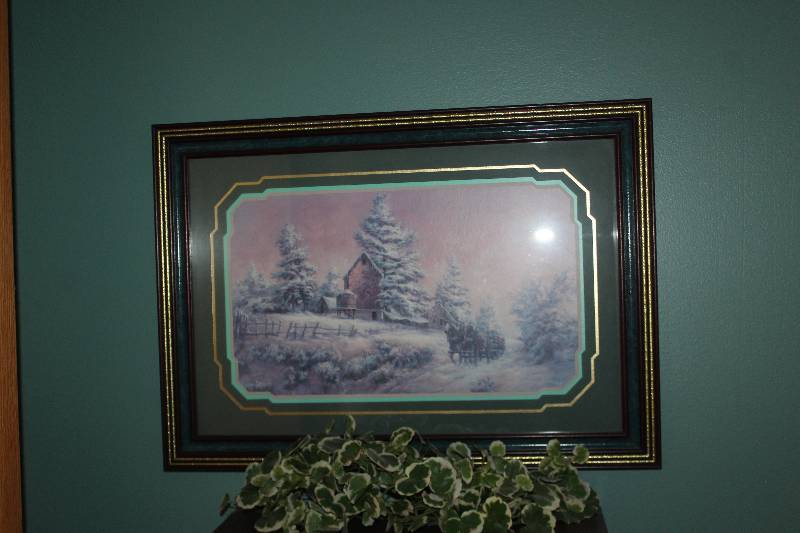 lot 59 image: Decorative Framed, Matted, Signed Lee K. Parkinson Wall Art