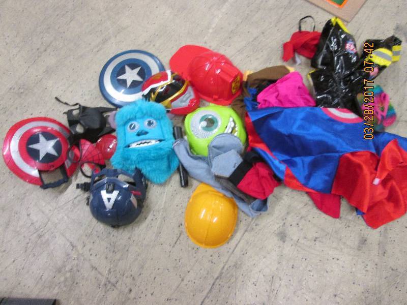 lot of masks and costums 2 monster ...