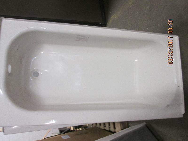 porcelain on steel bathtub 60x30 op...