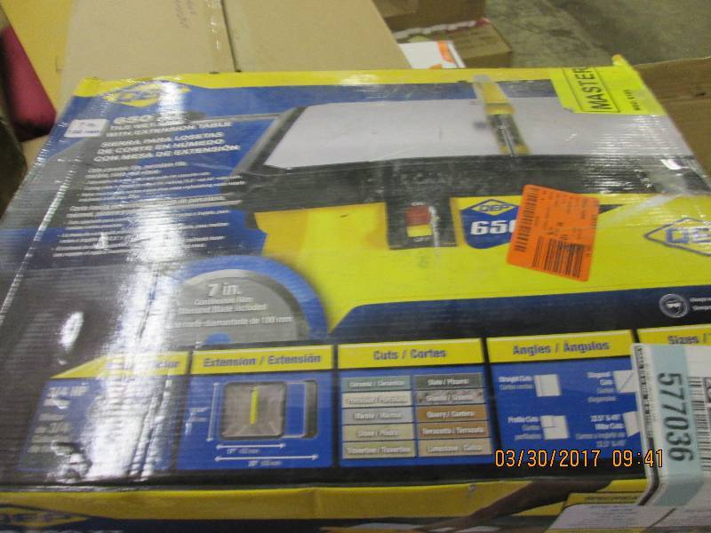 qep 650 xt tile wet saw with extens...