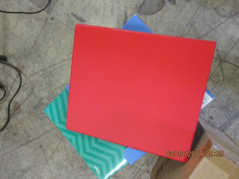12 red economy binders 12 new and...