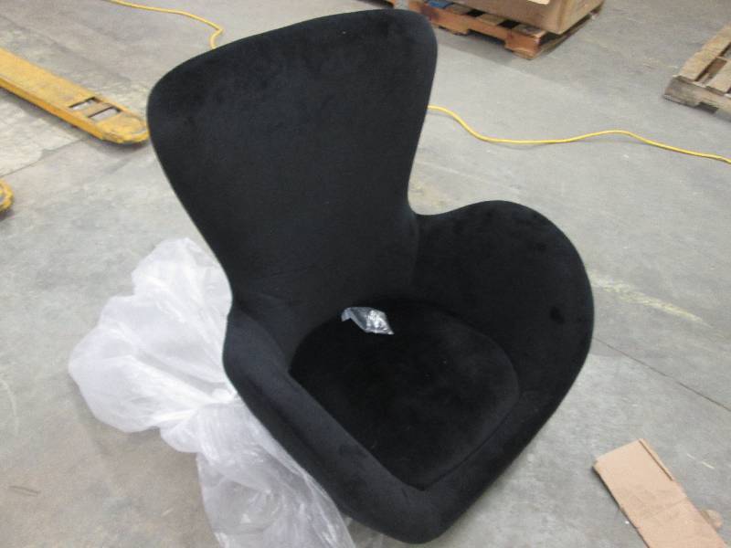 Large orb swivel chair, new customer return