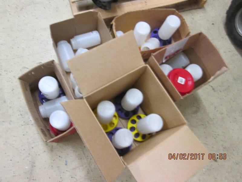 lot 6 image: lot of poultry feeders 12 complete and...