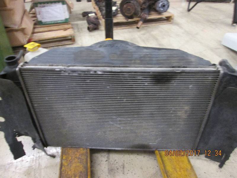 lot 22 image: radiator, clutch fan and and water ...