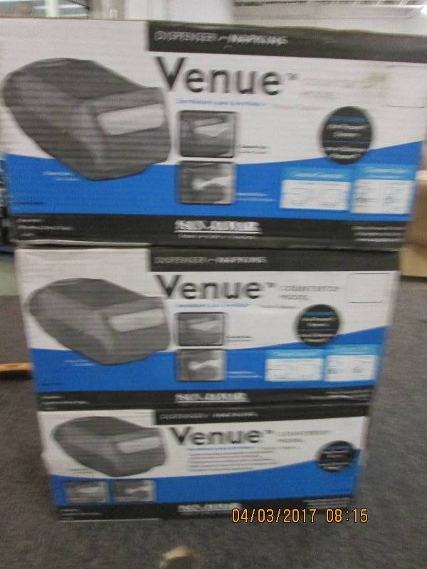 lot 44 image: 3 new venue countertop napkin holde...