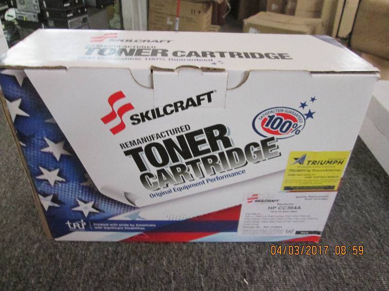 lot 56 image: skilcraft toner cartridge remanufac...