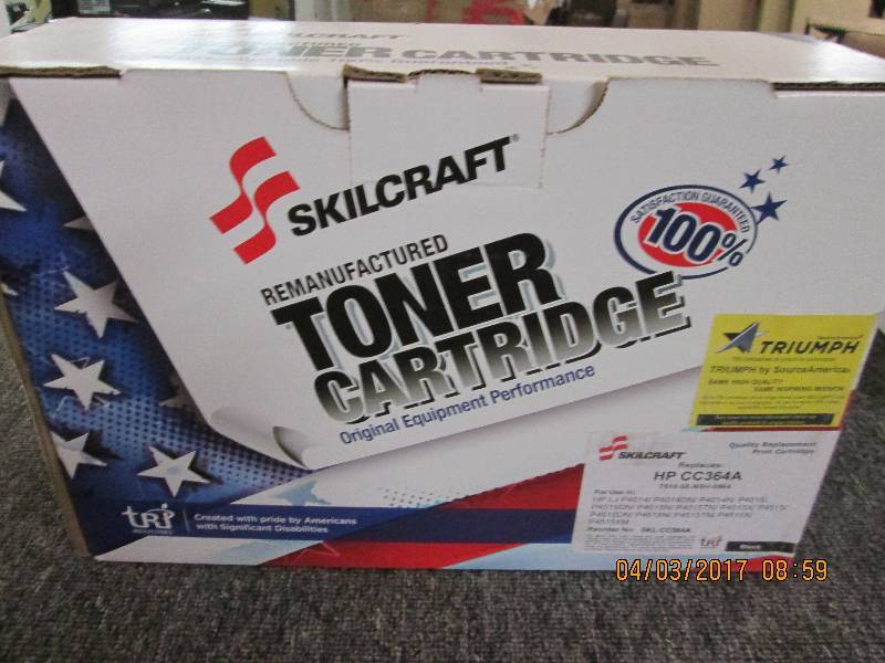 lot 57 image: skilcraft toner cartridge remanufac...