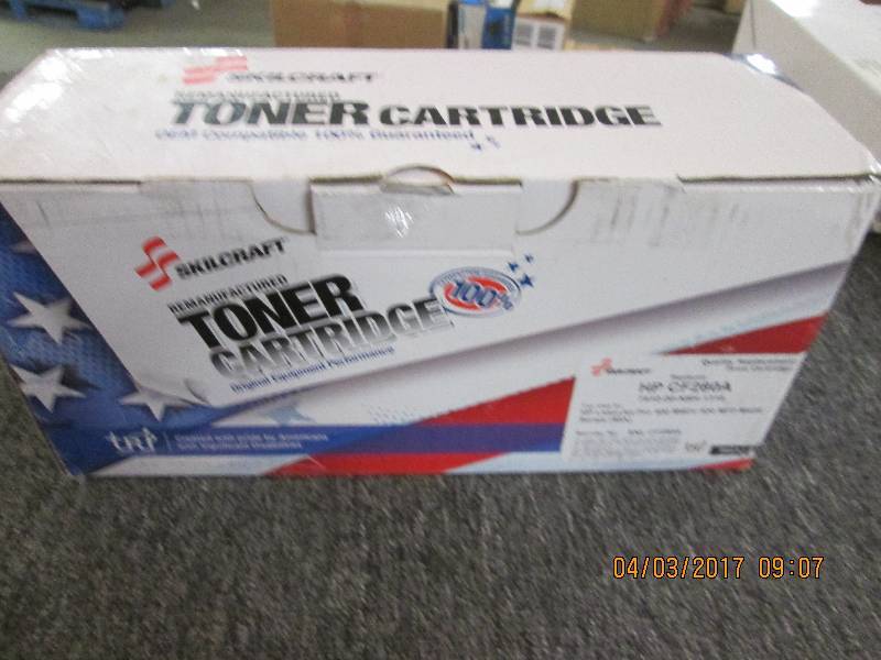 lot 59 image: skilcraft remanufactured toner cart...