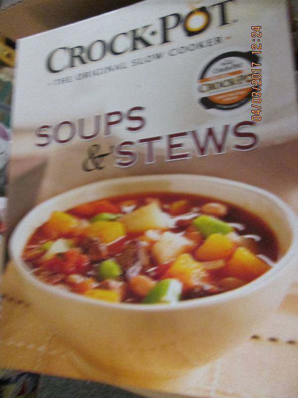 lot 76 image: lot of 24 crock-pot soups and stew ...