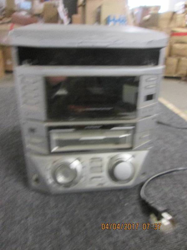 lot 86 image: radio with tape player cd player an...
