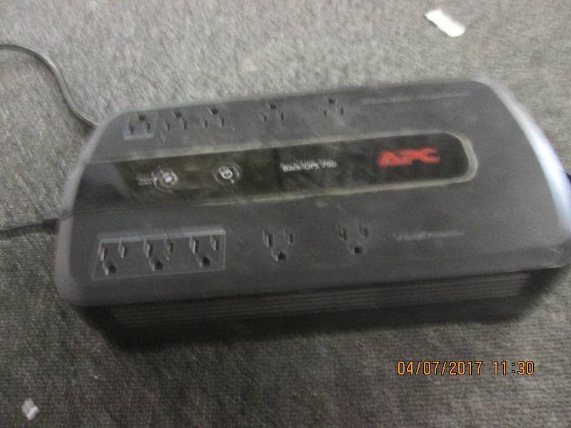 lot 163 image: apc backup tested and works battery...