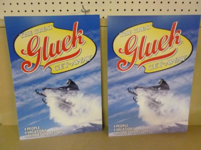 Gluek Beer Signs