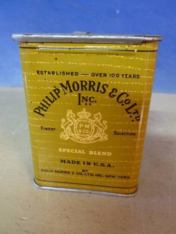 Vintage Tobacco Can